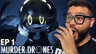 ASSISTINDO MURDER DRONES PELA PRIMEIRA VEZ! MURDER DRONES Episódio 1 REACT
