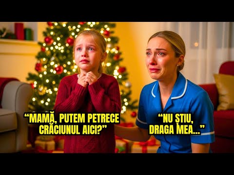 "Servitoarea săracă lucrează în Ajunul Crăciunului împreună cu fiica ei – milionarul vede totul