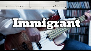 Sade - Immigrant (Bass Cover) / Bass Tab