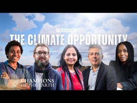 Introducing our Champions of the Earth 2025 #inspirational #EarthChamps