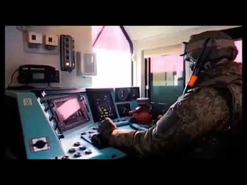 Russian armored train.