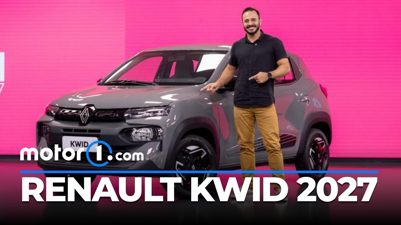 Renault Kwid 2027: novo visual, duas telas e preço de R$ 71.090
