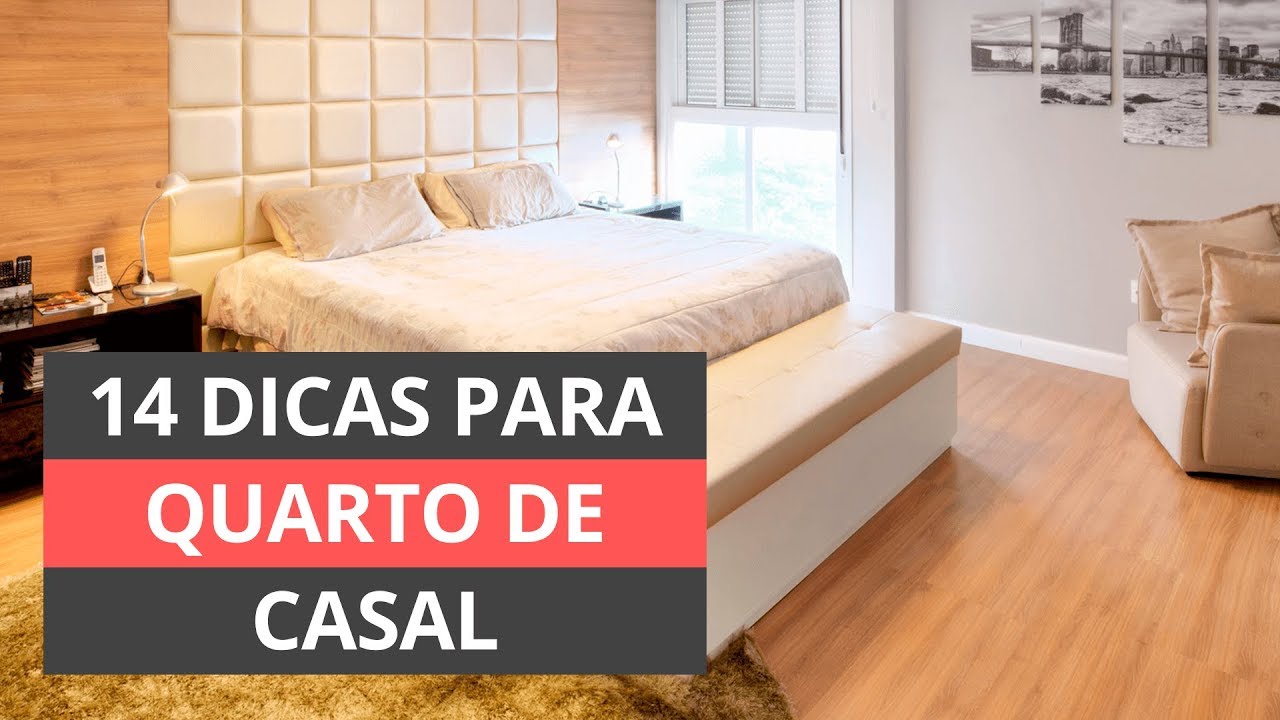 14 DICAS INCRÍVEIS PARA QUARTO DE CASAL - Confira!