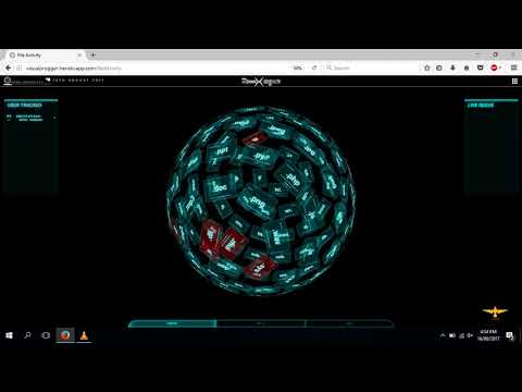 A Real-time Effective Security Visualization Demo