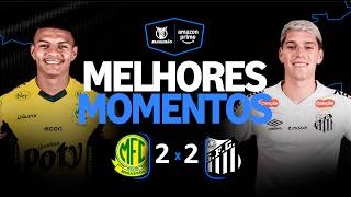 MIRASSOL 2 X 2 SANTOS | MELHORES MOMENTOS | CAMPEONATO BRASILEIRO 2026