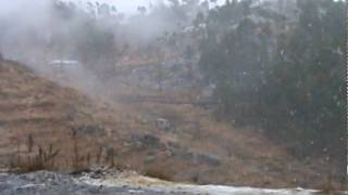 preview picture of video 'Snowfall on way to Murree'