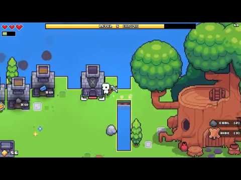 So much revamping - Let's Play Forager Part 1 (Combat Update Beta)