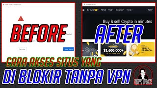 BEGINI CARA MENGAKSES BINANCE TANPA VPN & APLIKASI