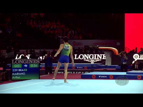 MARIANO Arthur (BRA) - 2019 Artistic Worlds, Stuttgart (GER) - Qualifications Floor Exercise