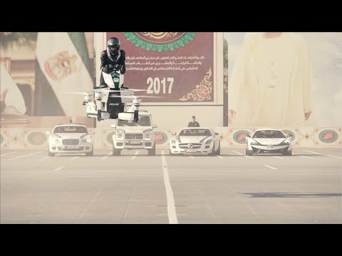 Ai noștri cu Loganuri, ai lor cu motociclete demne de Star Wars! Poliția din Dubai, echipată ca &icirc;n filmele SF