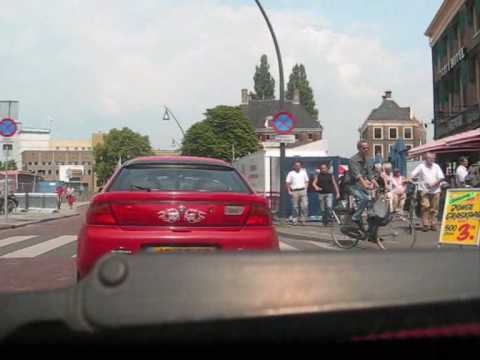 Driving through Zwolle - downtown / assendorp part I (2008)