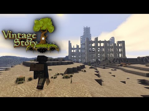 First Days in a World Burned by Endless Solar Storms | Vintage Story - Torched #1