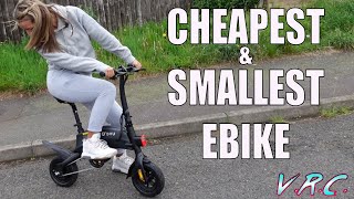 The CHEAPEST and SMALLEST Ebike on AMAZON - DYU S2 REVIEW