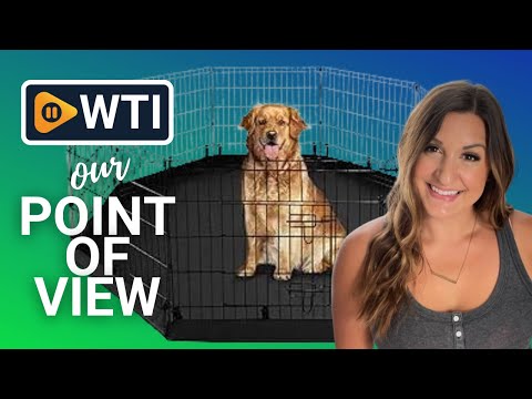 PJYuCien Dog Playpen - Metal Foldable Dog Exercise Pen - WTI product video review
