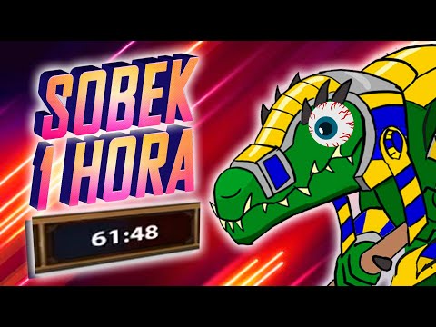 SOBEK SOLO - FINAL DE INFARTO TRAS 1 HORA!!! - SMITE Master Conquest