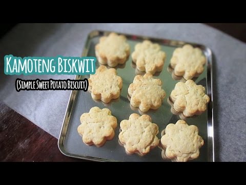 Toaster Oven Kamoteng Biskwit (Simple Sweet Potato Biscuit) Video