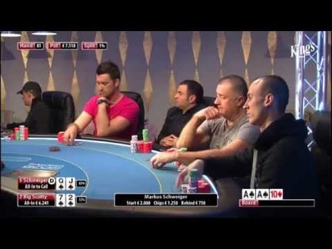 CASH KINGS E11 2/2 - DE - NLH 2/5 ante 5 - Live cash game poker show