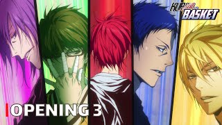 Kuroko's Basketball - Opening 3 | "The Other self" | UHD Creditless + Subtitles