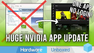 Finally! This Is Nvidia's New Control Panel - No Log In, Much Faster, One Unified App