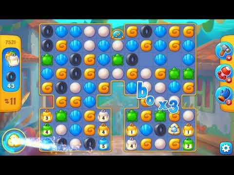 Fishdom 2022 - Level 7521   #playrix #fishdom #gaming