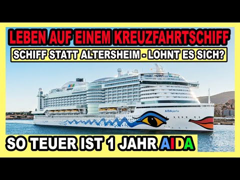 LEBEN auf einem KREUZFAHRTSCHIFF 🛳 Was kostet 1 Jahr AIDA Kreuzfahrt? 🌍