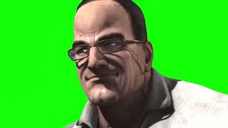Senator Armstrong "am I finally getting through?" Metal Gear Rising Revengeance green screen