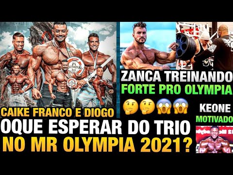 ZANCA MUITO FORTE - FRANCO CAIKE E DIOGO NO OLYMPIA (OQUE ESPERAR ?) - KEONE MOTIVADO E MAIS