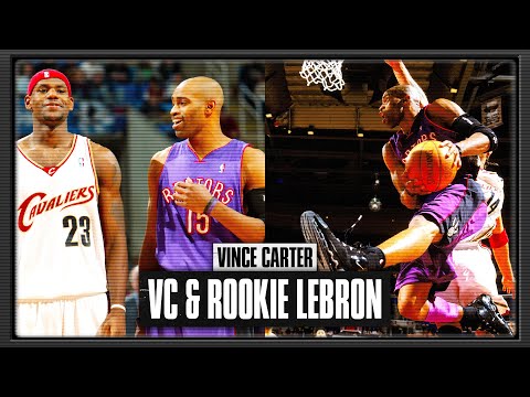 Vince Carter's First Matchup Against LeBron James (2003.12.09)