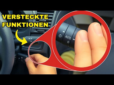 9 versteckte Funktionen Ihres Autos, die Sie unbedingt kennen sollten !