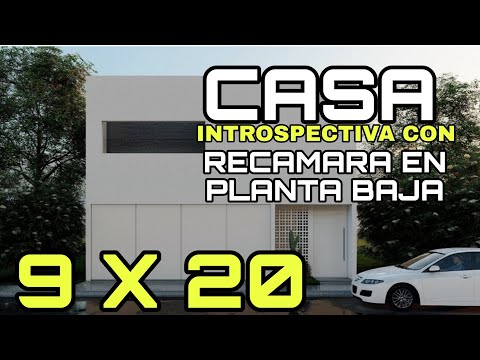 CASA con RECAMARA en planta baja | CASA INTROSPECTIVA