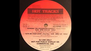 Burning The Ground/Decadance (Hot Tracks) - Duran Duran