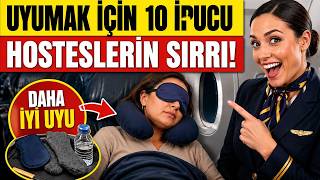 Kabin Memurlarından Uzun Uçuşlarda Uyumak İçin 10 STRATEJİ
