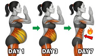 30 Min Lower Belly Fat Burn 🔥 Exercises to Shrink Hanging Belly & Sculpt a Flat Tummy for Women