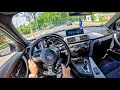 2017 BMW 3 XDrive F31 2 0 190hp 0 100 POV Test Drive 2088 Joe Black