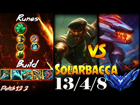 [ Solarbacca ] Gangplank vs Renekton Top -  Season 12 - Diamond I