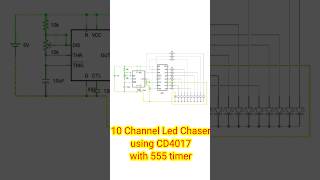 Download lagu 10 Channel Led Chaser using CD4017 with 555 timer mp3