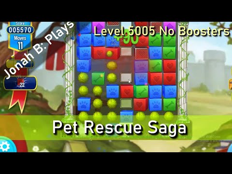 Pet Rescue Saga Level 5005 No Boosters
