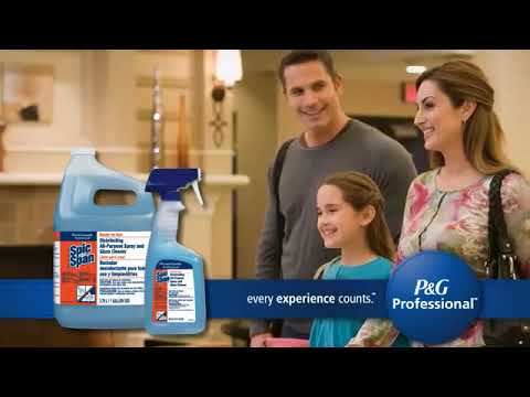Product Training: Spic and Span Disinfecting All Purpose Spray & Glass Cleaner