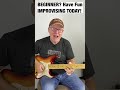 BEGINNER Blues Rock Lead Guitar Lesson // IMPROVISE TODAY!!!