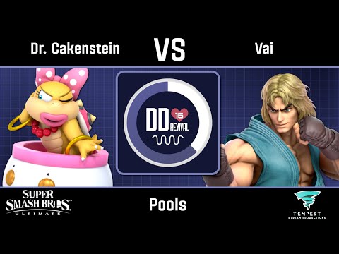 Dr. Cakenstein (Bowser Jr.) vs Vai (Ken) - Ultimate Pools -  DD15: Revival
