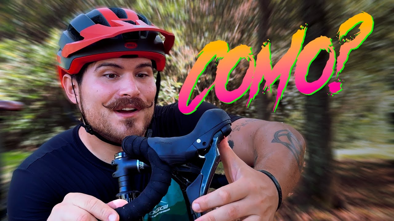 Agora ficou fácil trocar de marcha | Trocando de marcha na bike de estrada