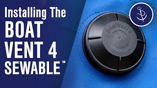 How to Install The Boat Vent 4 Sewable On Your Boat Cover