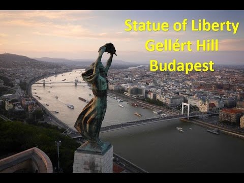 Estátua da Liberdade e Gellért Hill Budapeste, Hungria Vlog#11