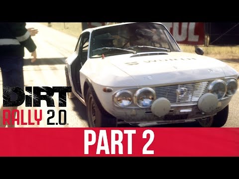 DiRT RALLY 2.0 Career Mode Gameplay Walkthrough Part 2 - FIRST BIG CRASH (Rally Career)
