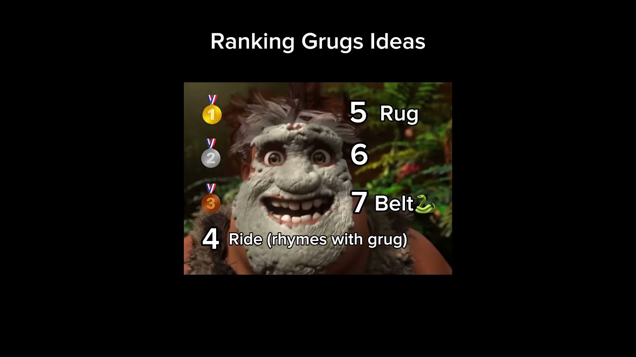 Rhymes with grug #memes #shorts