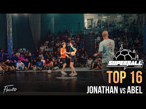 Abel vs Jonathan - Top 16 | Super Ball World Freestyle Football Open 2025