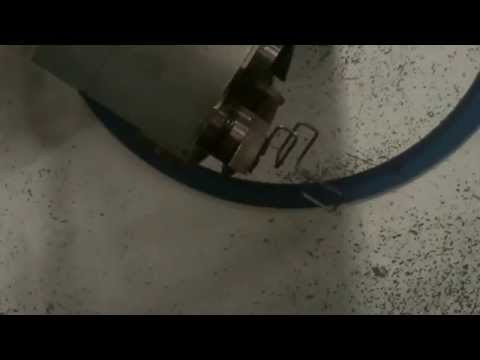 3d wireform running on a 2 head cnc former