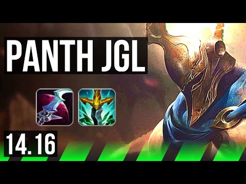 PANTHEON vs KAYN (JGL) | 9/0/2, Legendary, 600+ games | EUW Master | 14.16