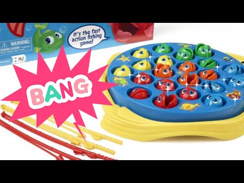 Learn and Match Colors Let's Go Fishing Game for pre-school kids