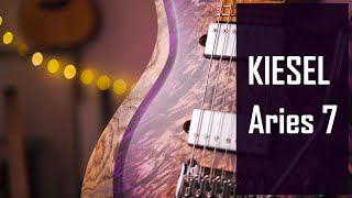 Video thumbnail for Kiesel neckthrough Aries - NA7X - Drive sound by Jefonyx